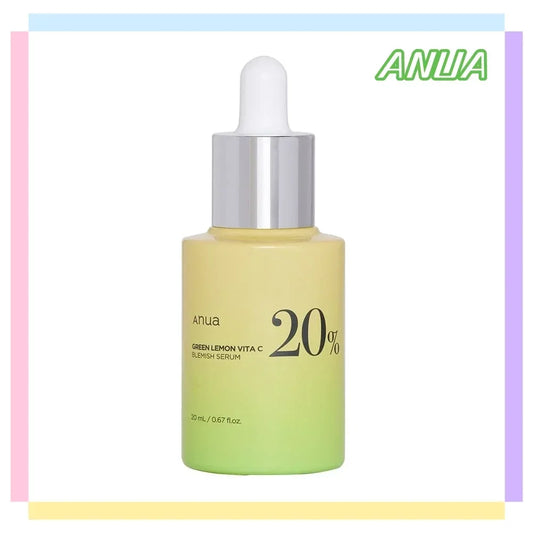 Anua Green Lemon Vitamin C Serum with Vitamin E,face serum,Hyaluronic & Ferulic Acid