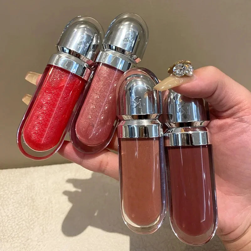 Hot Lip Gloss Multi-color Mirror Lip Glaze Liquid Lipstick Lasting Non-Sticky Waterproof