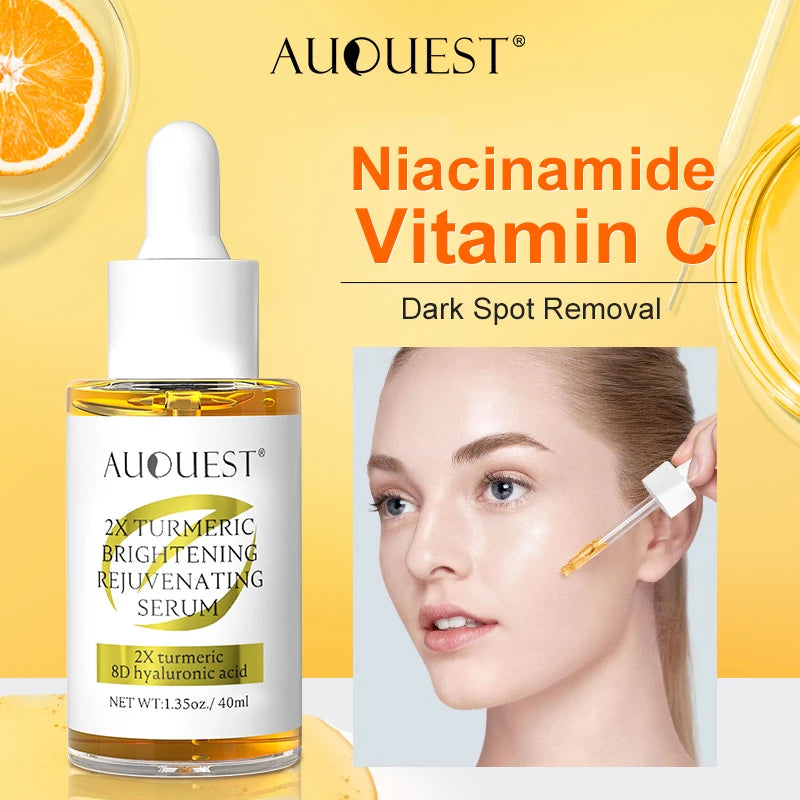 Niacinamide Face Serum Vitamin C Whitening Dark Spot Remover Serum Hyaluronic Acid Moisturizing Essence
