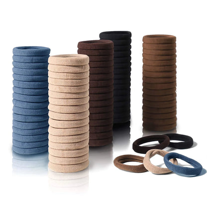 50/100pcs Hair Bands No Damage for Women Girl Hairband High Elastic Rubber Band Hair Ties