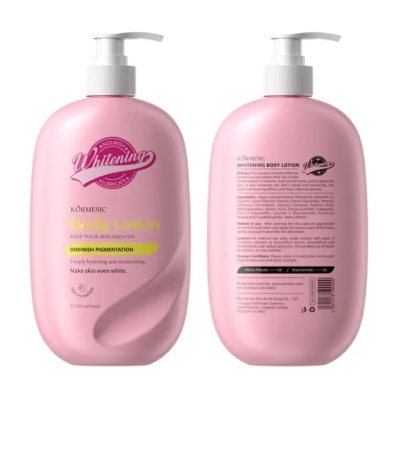 510ml Extra Hydrating Brightening Body Lotion - Moisturizer for Soft Glowing Skin Whitening Nourishing