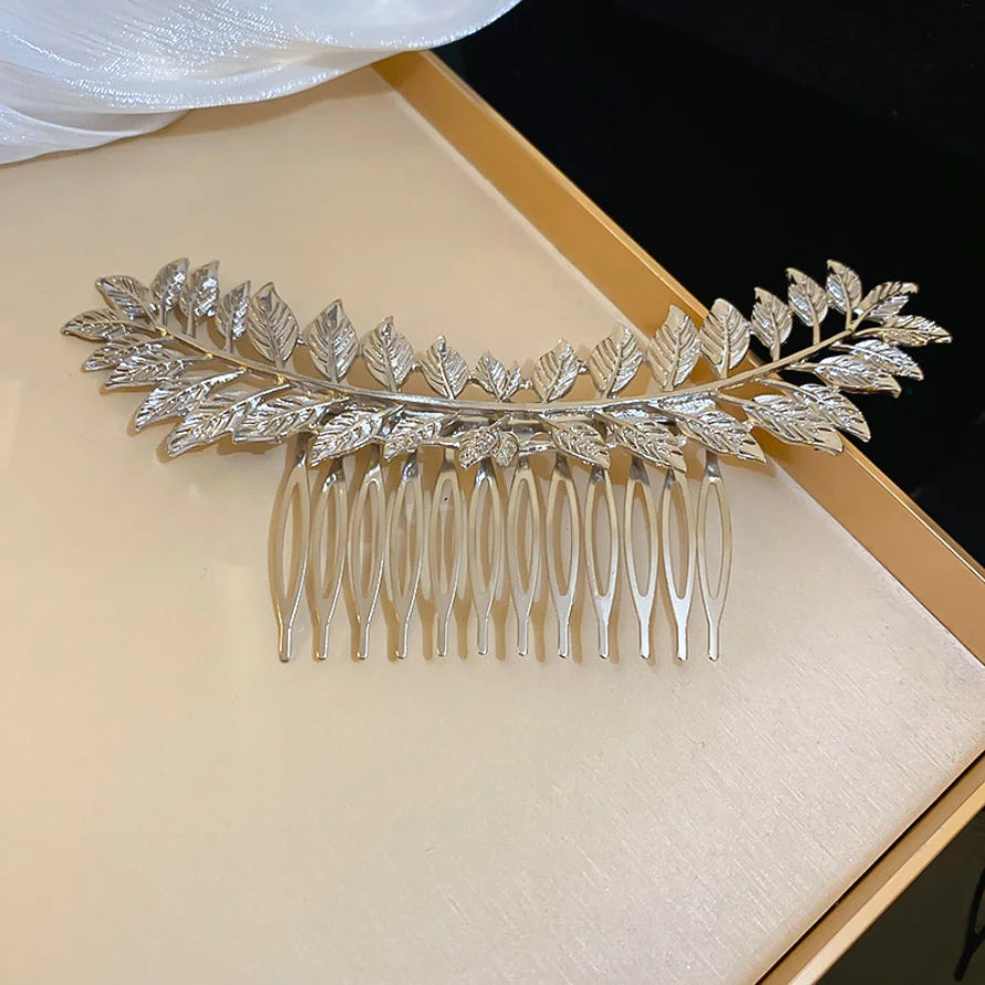 Fashion Metal Butterfly Hair Combs For Women Gold Color Insect Bride Headdress Hair Jewelry Accessories