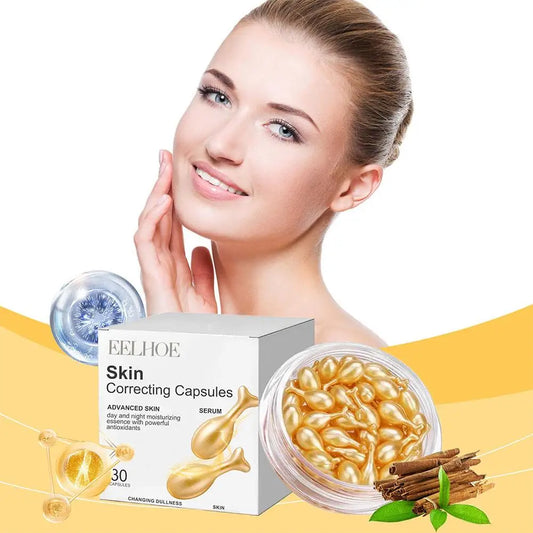 Hyaluronic Acid Vitamin E Extract Capsules Anti-wrinkle Capsule Freckle Removal Skin Serum Whitening