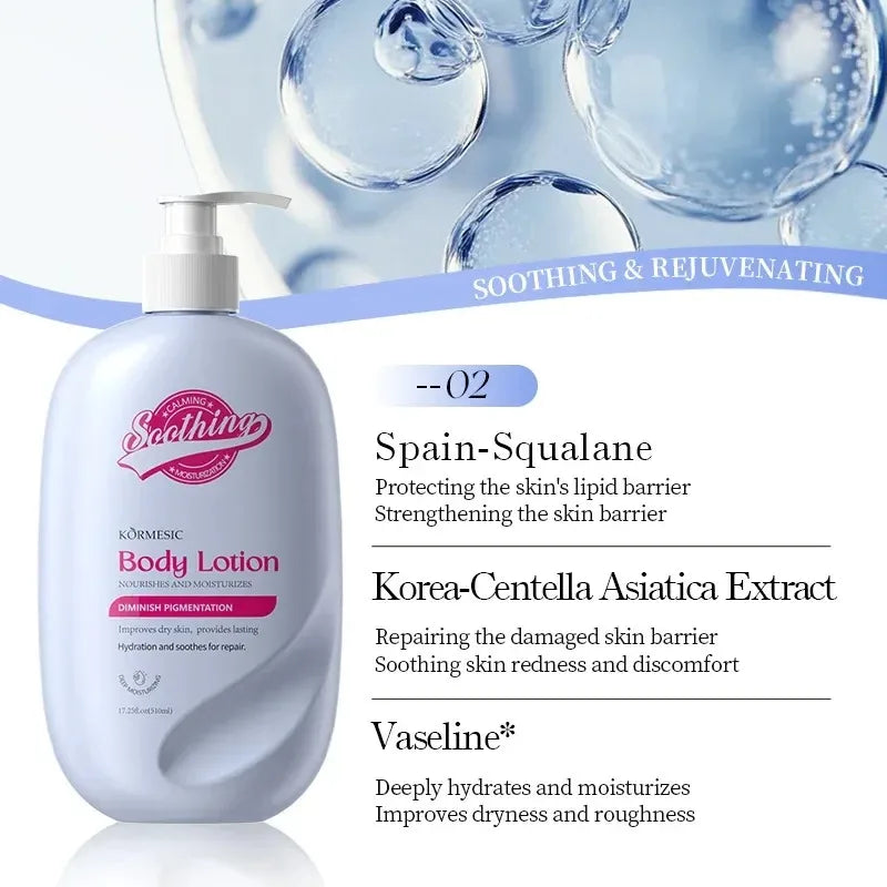 510ml Extra Hydrating Brightening Body Lotion - Moisturizer for Soft Glowing Skin Whitening Nourishing