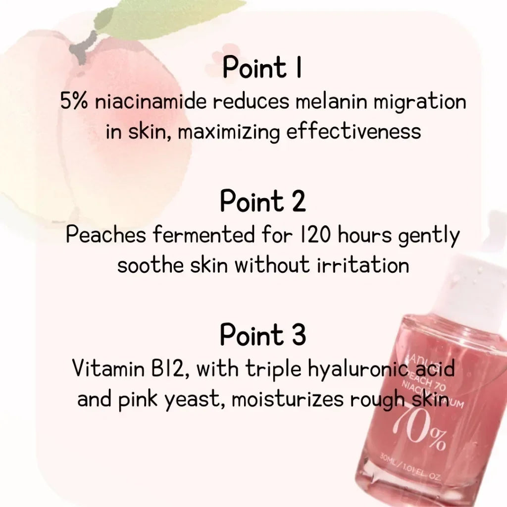 Anua Vitamin B + C Spot Whitening Set Green Lemon Vita C 20% Blemish Serum + Peach 70% Niacin Serum