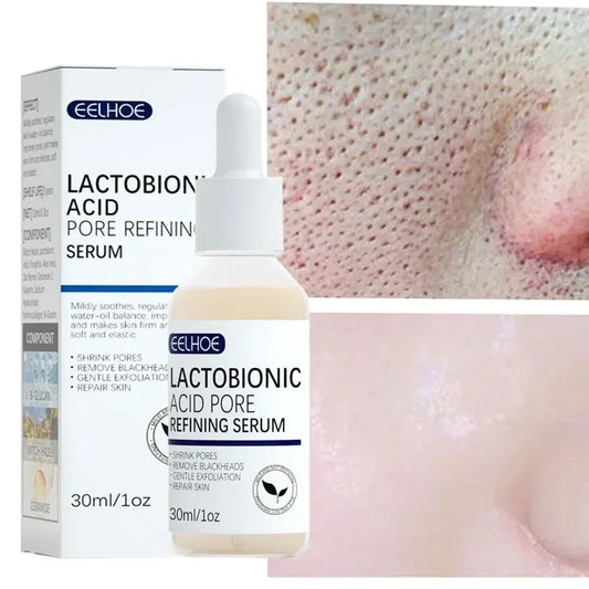 Lactobionic Acid Face Serum Pore Shrink Hyaluronic Acid Moisturizing Nourishing Firming Brighten