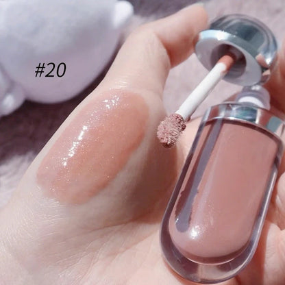 Hot Lip Gloss Multi-color Mirror Lip Glaze Liquid Lipstick Lasting Non-Sticky Waterproof