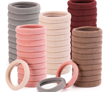 50/100pcs Hair Bands No Damage for Women Girl Hairband High Elastic Rubber Band Hair Ties