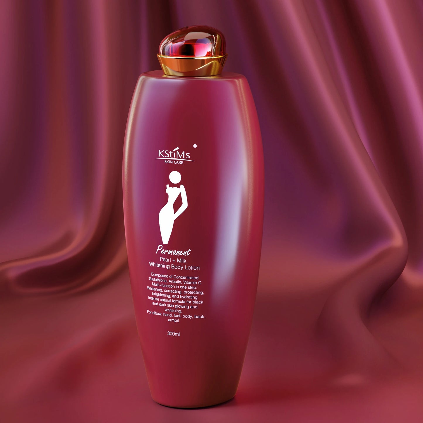 Natural Organic Body Whitening Milk Lotion Scented Coconut Pearl Extract Fair and White Body Lotion