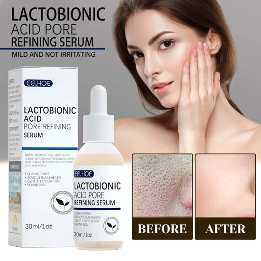 Lactobionic Acid Face Serum Pore Shrink Hyaluronic Acid Moisturizing Nourishing Firming Brighten