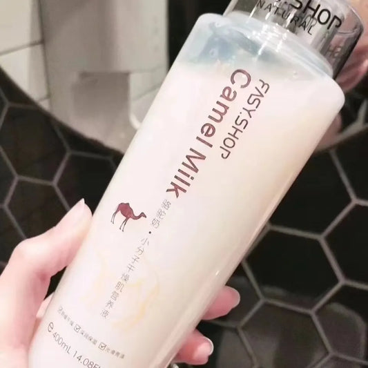 400ml Camel Milk Molecule Toner Collagen Repairing Moisturizing Face Smoothes Wrinkles Toner