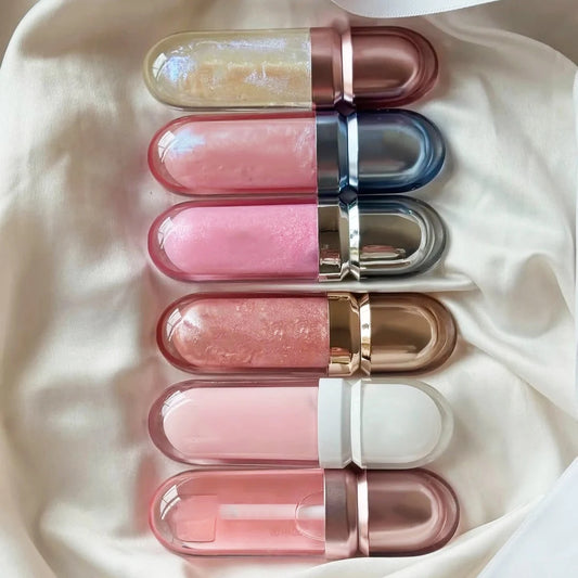 Hot Lip Gloss Multi-color Mirror Lip Glaze Liquid Lipstick Lasting Non-Sticky Waterproof